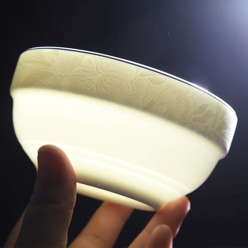 In Stock, New Bone China, Quxiang Flower Language, Simple Gold-Rimmed Ceramic Tableware, Porcelain Set, Ceramic Bowls, Plates and Spoons, Home Combination