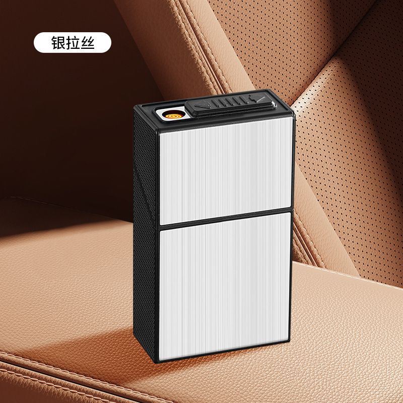 充電式タバコボックスライター一体型20本大容量フルパックユニバーサル耐圧・防湿パーソナライズされたパターンギフト対象|undefined