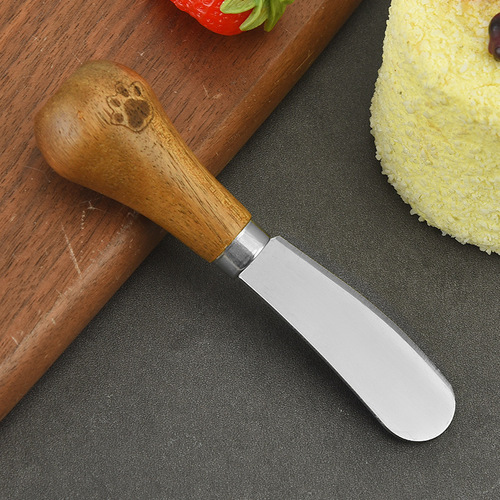 Vertical Butter Knife Stainless Steel Cheese Knife Jam Spatula Western Food Knife Wholesale Dessert Spoon Stainless Steel Knife Fork Spoon Batch
