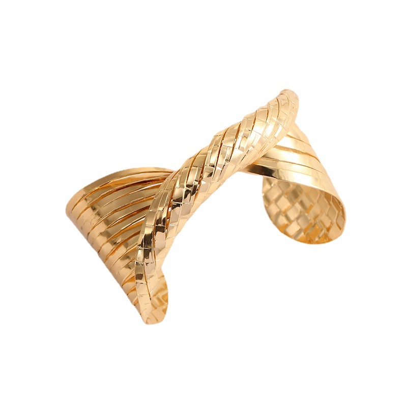 2023 verano nueva pulsera de aleación personalizada europea y americana hip hop pulsera mujer moda exagerada pulsera de metal de moda image 7