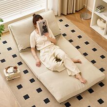 懒人沙发可折叠阳台沙发榻榻米地上成人懒人单人沙发床上靠背椅