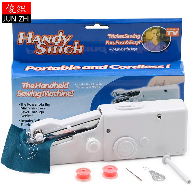 Handheld Sewing Machine HandyStitch CS101B, Portable Mini, USB/Battery Option, Home Multi-Function