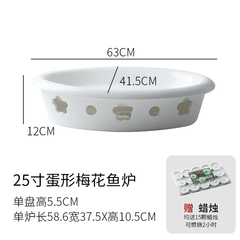 Candle, thermos, ceramic tableware, heat preservation