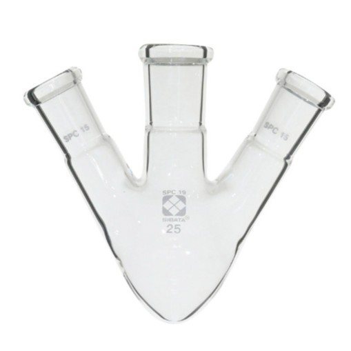 SIBATA柴田科学 SPC 三口梨瓶 SPC-19 25mL 030160-31525