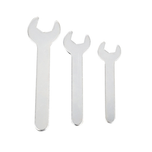 Manufacturer supplies single-end open-end wrench, stamped small wrench, cheap metal wrench, disposable single-end wrench