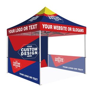 Cross-Border Advertising Tent Outdoor Event Display Canopy Advertising Tent Four-Corner Folding 3m X 3m Exhibition Tent
