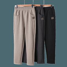 中老年人秋冬裤子妈妈春秋大尺码保暖长裤老人太太秋装加绒加厚女