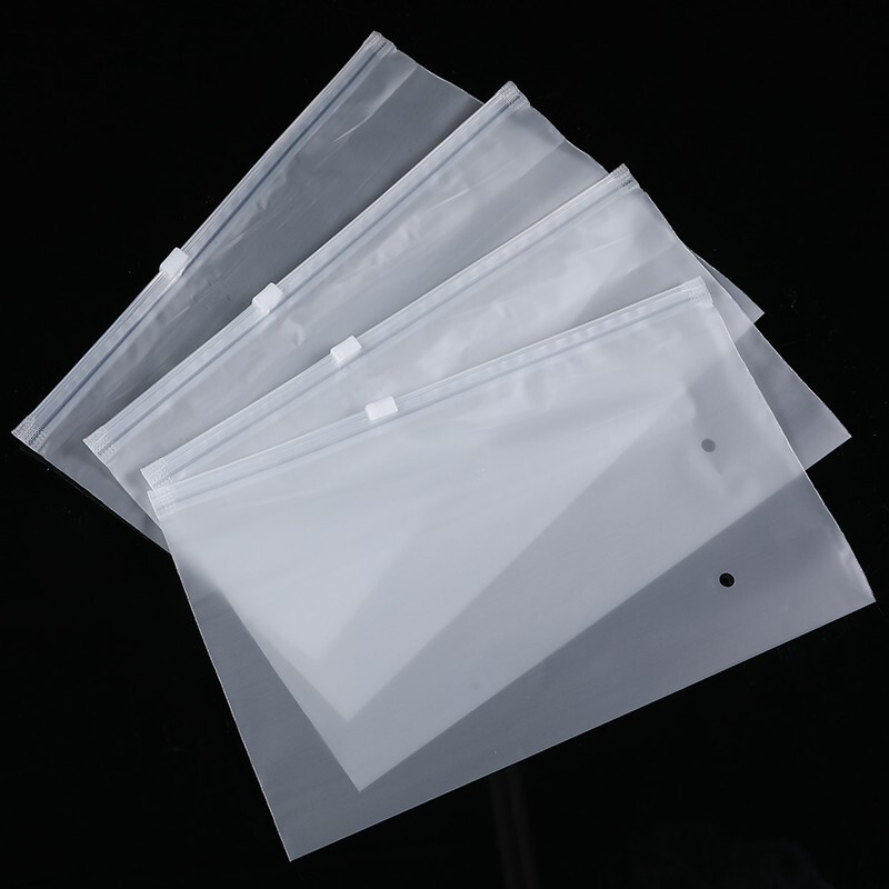 Horizontal Self-Sealing Frosted Zipper-Style Socks and Clothing Self-Sealing Bags, Underwear and Underpants Sealed Eva Transparent Packaging Bags Horizontal Self-Sealing Frosted Zipper-Style Socks and Clothing Self-Sealing Bags, Underwear and Underpants Sealed Eva Transparent Packaging Bags