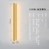 Street waterproof LED minimalistic sconce for country house, wall decorations for fencing for gazebo