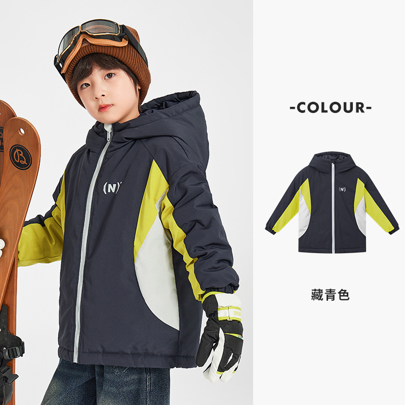 Muchos niños de algodón cortado abrigo colección impermeable otoño y invierno ropa de algodón de invierno para niños mayores