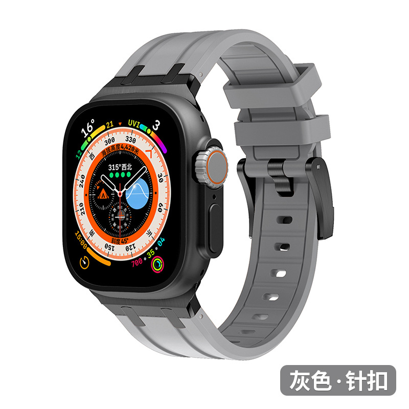 Para Apple iwatch Ultar Apple pulsera s987654 pulsera líquida pulsera de silicona pulsera S11