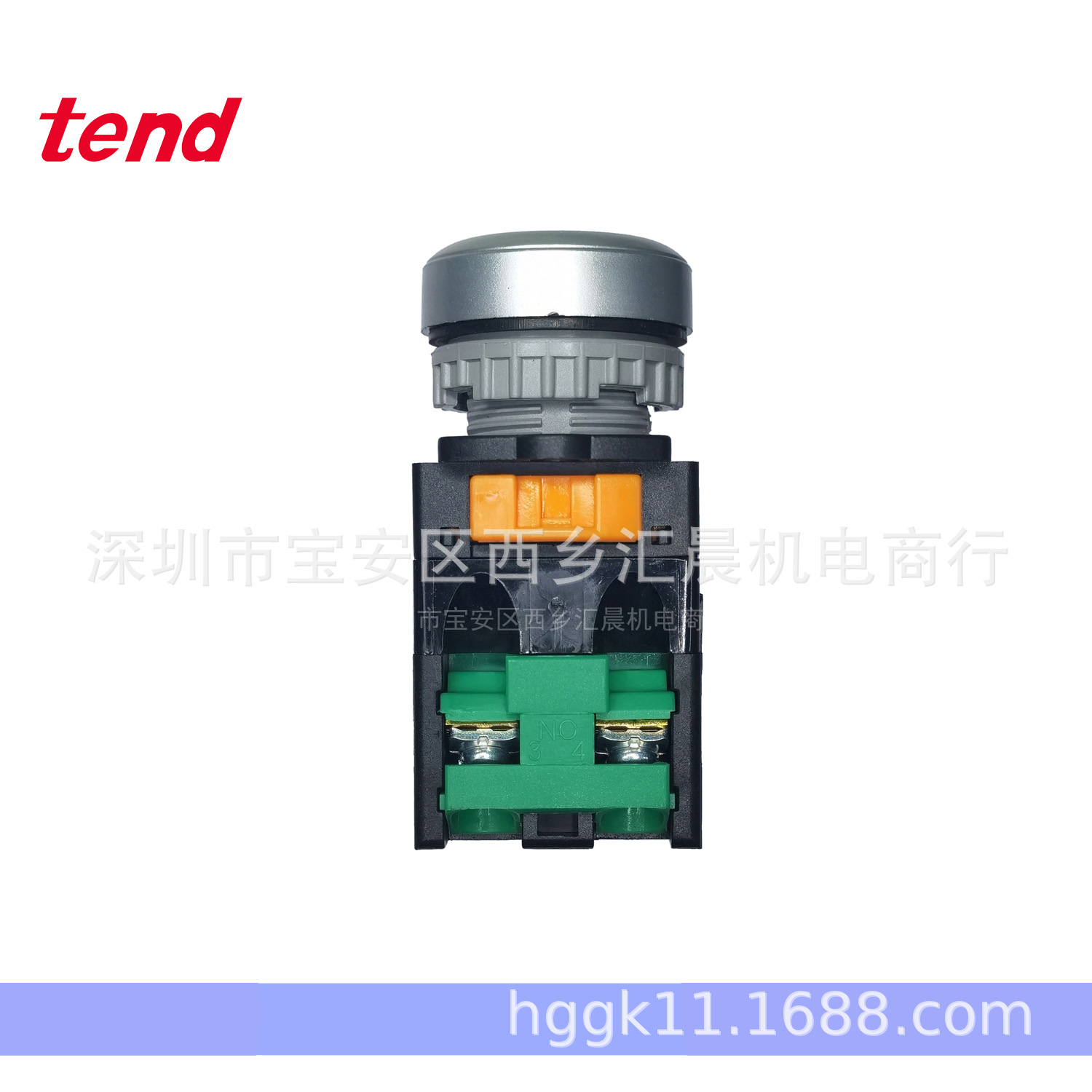 TEND台湾天得按钮开关TN2BAG-1A自锁开关 交替开关