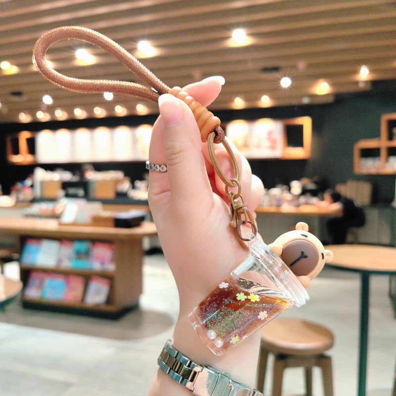 52g Weight Bag Pendant, Keychain Classification 1 Piece Quantity Holiday, Daily Occasion Acrylic Material Cartoon Character Pattern Unisex Gender Cute Style 1 Piece Cute Cartoon Character Acrylic Unisex Bag Pendant Keychain 4