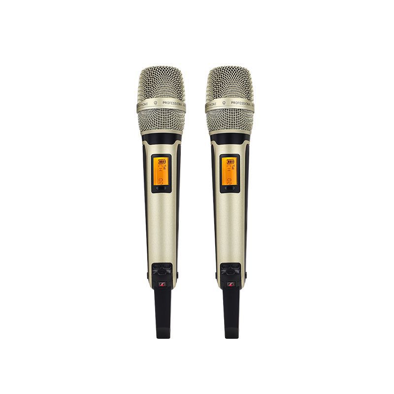 SKM9000 micrófono inalámbrico al aire libre karaoke tarjeta de sonido en vivo audio uno a dos universal metal micrófono