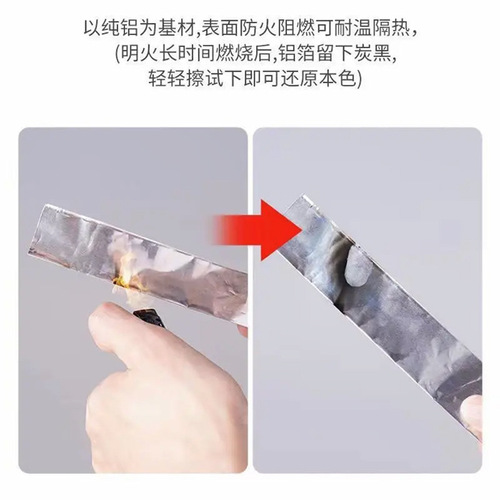 Kitchen high temperature aluminum foil tape stove sink waterproof sticker self-adhesive oil-proof sticker dishwashing pool anti-mildew seam tape