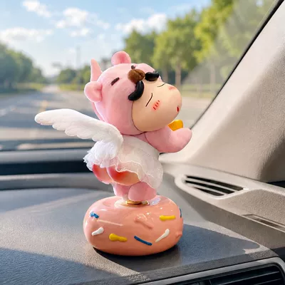 Car Interior Decorations, Rotating Ornaments, Car ornaments - yuanbao-angel-style-pink-zhuanzhuan-xiaoxin