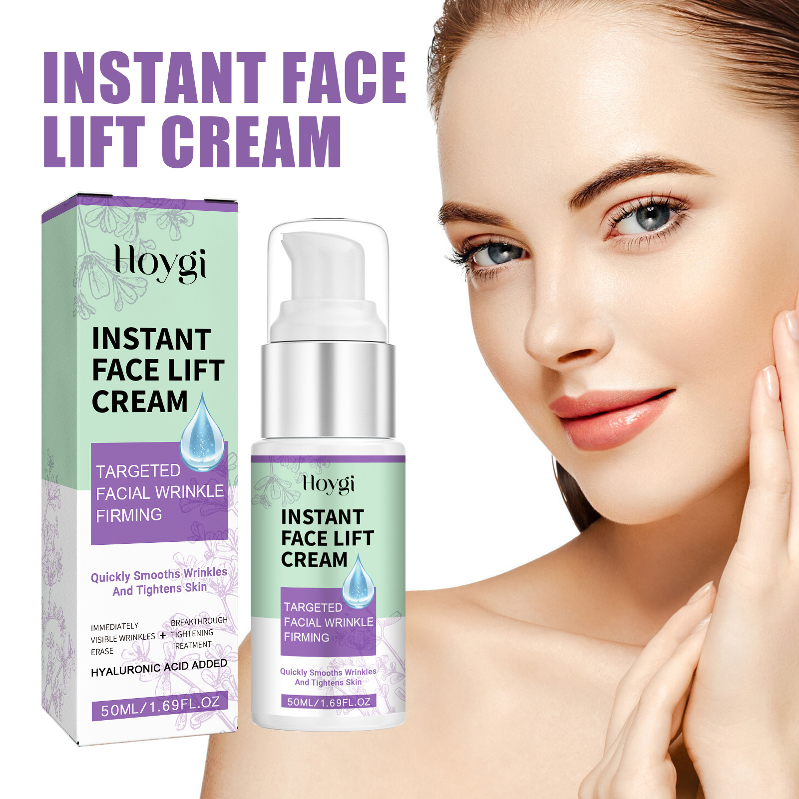 Oem Private Label Wholesale Hoygi Soft Moisturizing Cream with a Smooth and Delicate Texture, Hydrating, Soft, Fresh, and Radiant