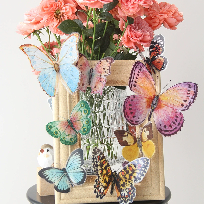 Watercolour, three dimensional accessory for St. Valentine's Day, 36 items, 3D