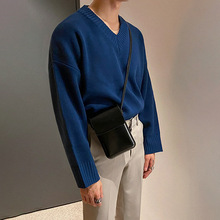 MYQ斜挎包男士2022新款日系休闲单肩包韩版高级感背包小挎包潮