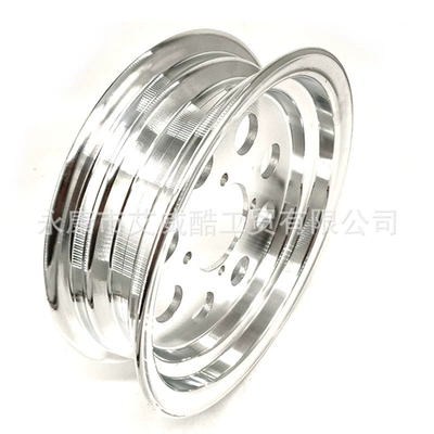 Wholesale Monkey Little Monkey Motorcycle Aluminum Wheel Hub Small Golden Boy Motorcycle Aluminum Wheel Rim 10 Inches 8 Holes Aluminum Wheel (Hub) - 10-25