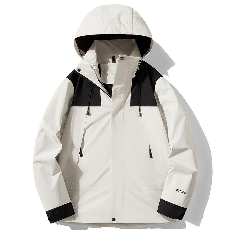 Chaqueta de Montaña Impermeable y Cortavientos 3 en 1 Desmontable, Estilo Unisex, Nueva Colección 2025