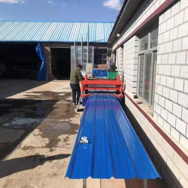 厂家双层彩钢压瓦机全自动840/900双层彩钢瓦机械设备双层压瓦机