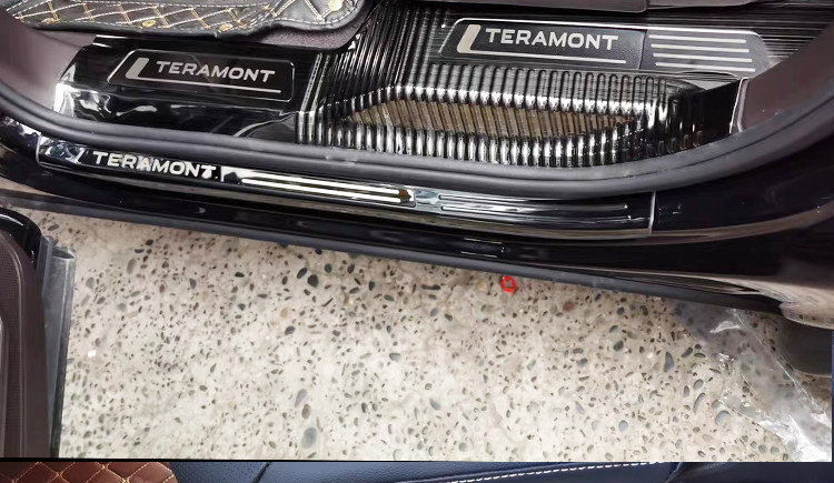 Specially Designed for Volkswagen 17-25 Models: Taurus Threshold Strip, Welcome Pedal, Modified Decorative Trunk Guard, 25 Taurus X