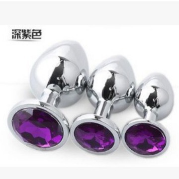 Metal plug anal juguetes sexuales para mujeres