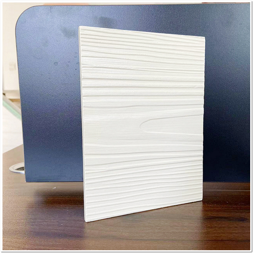 深绿色水泥板外墙挂板防水吗 木纹板 纤维水泥 墙面吸音装饰板