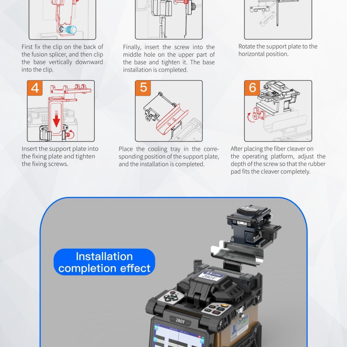 KL-280E High Quality and Stable KL-300T Jilong fusion Splic