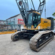 二手起重机三一重工75吨履带吊大型吊机吊车出口SANY履带吊