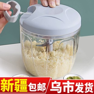 3Jo Manual Garlic Crusher Garlic Masher Large Capacity Garlic Press Manual Household Garlic Masher Small Stirrer
