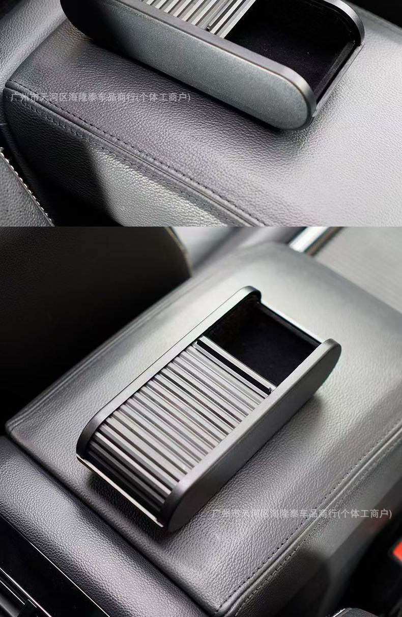 Car-Mounted Glasses Case, Pull-Out Multifunctional Storage Box for Car Use, Coin and Receipt Holder