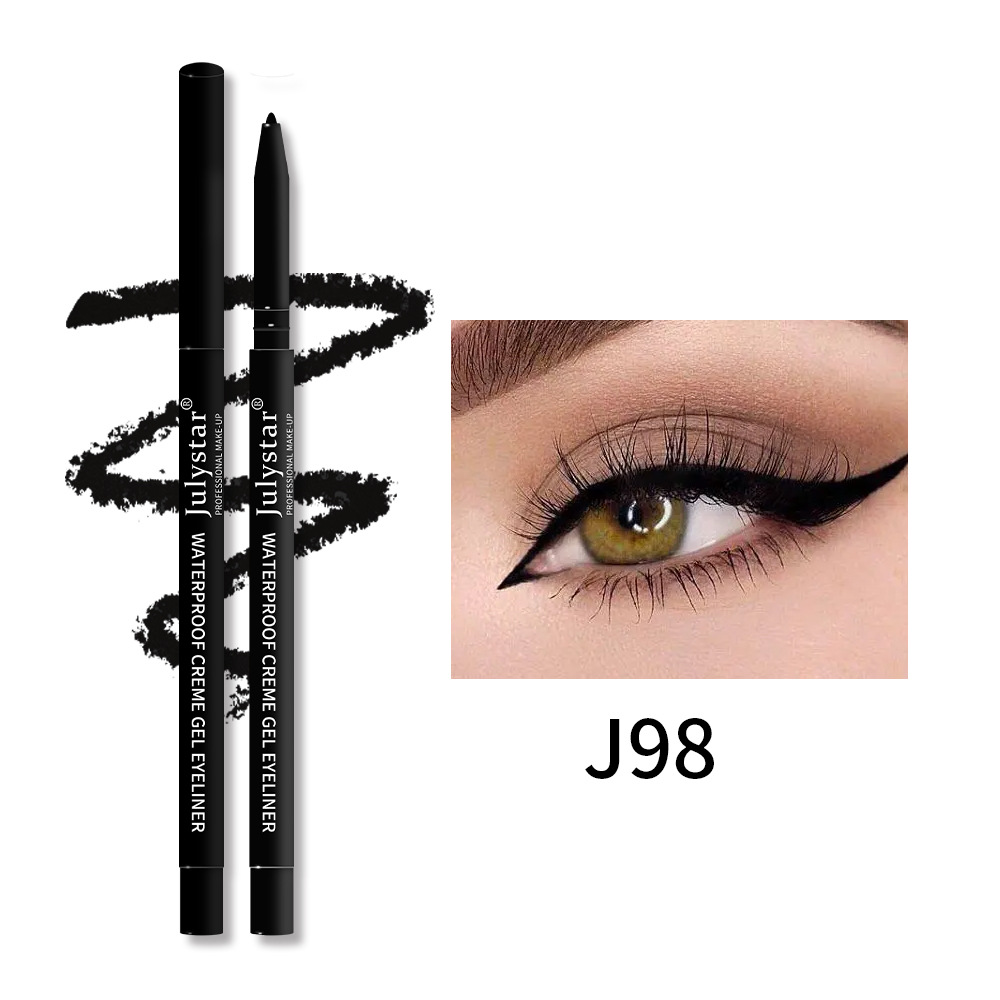 Julystar Colorful UV Fluorescent Gel Waterproof, Oil proof, Non tarnishing Pearl eyeliner Pen Beauty Makeup_voghion.com