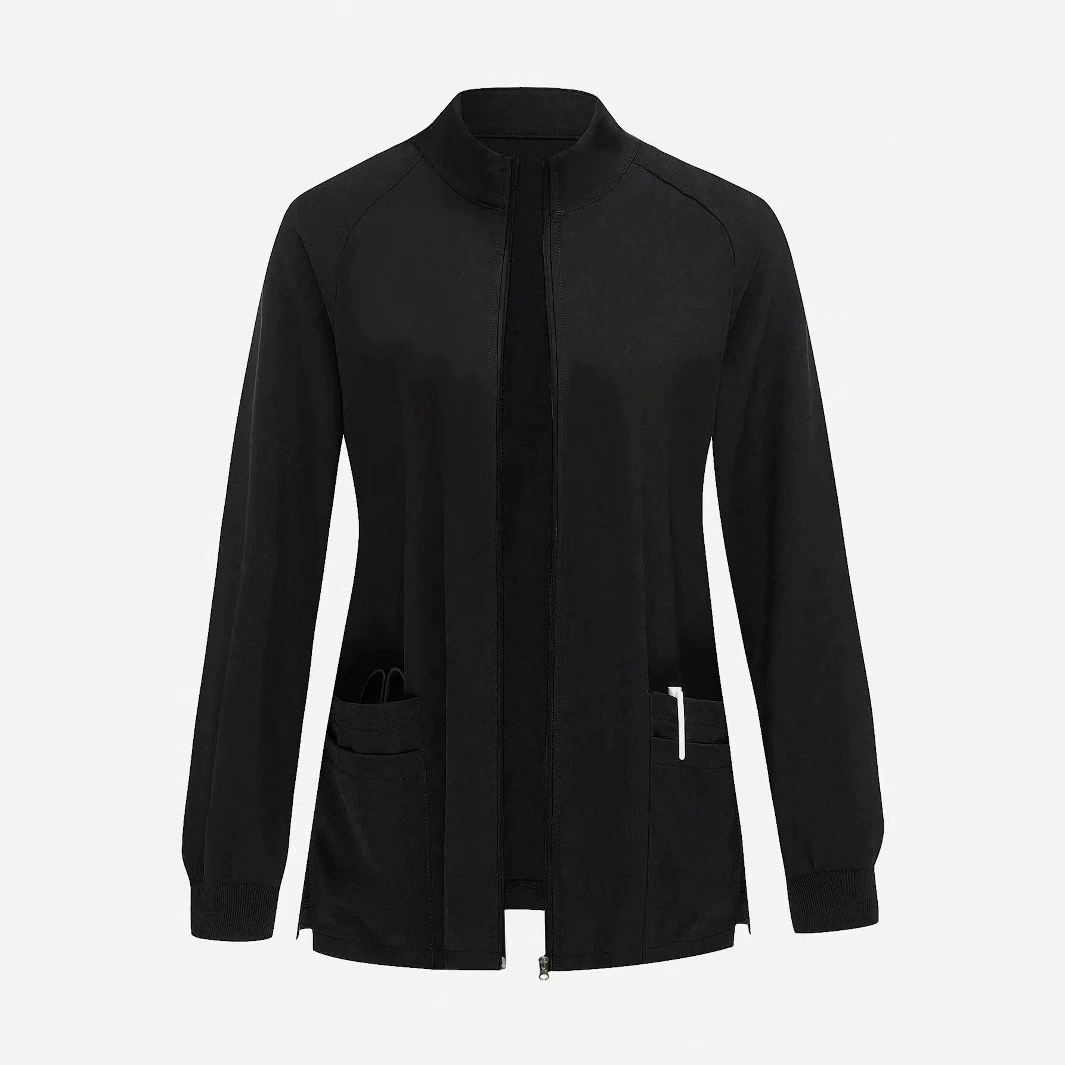 Однотонная женская французская модная однотонная повседневная мягкая куртка-пилот с длинными рукавами в европейском и американском стиле, женское пальто