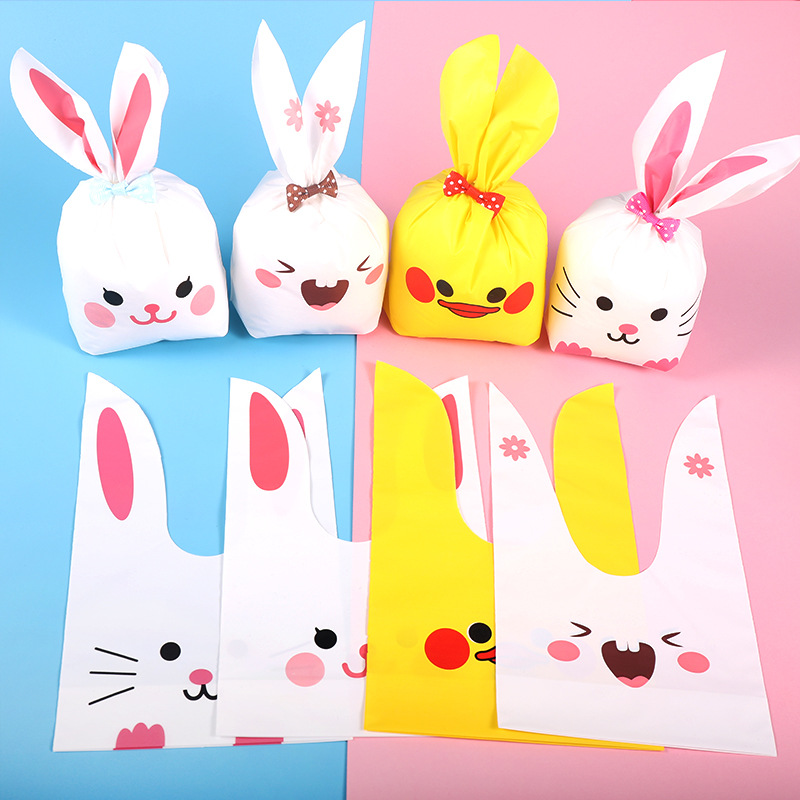 新款糖果袋雪花酥包装袋2022奶枣饼干袋糯米船牛轧糖兔耳朵自封袋