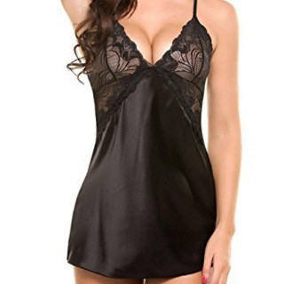 Conjunto de camisón de satén fino con cuello en V y diseño hueco para mujer, estilo informal, de verano 2022, para comercio electrónico transfronterizo de Amazon.