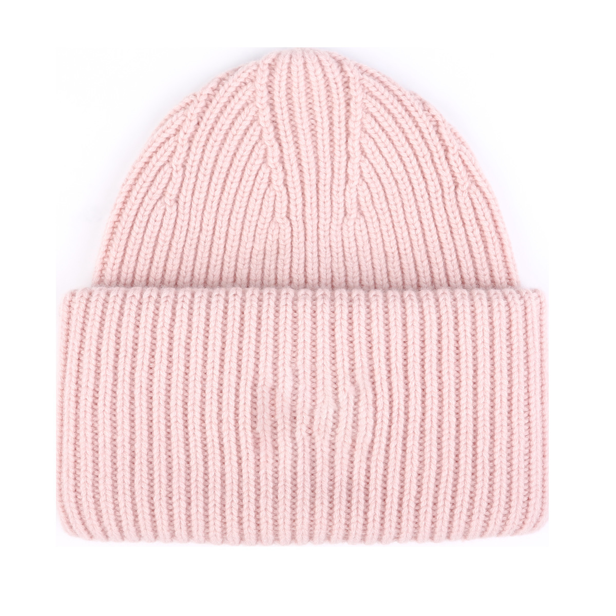 【スポット】新商品100% メリノウール保温ニット帽秋冬人気オーダーメードLogoフリップコールドキャップ