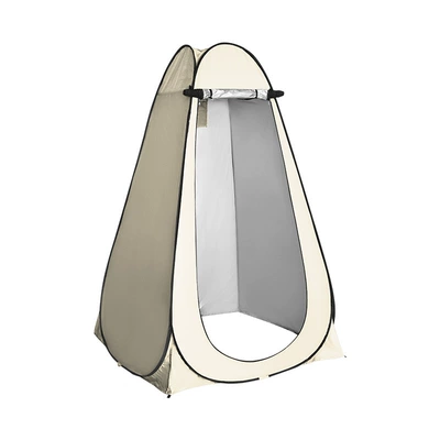 toilet, quick-open and portable, Avtomobil dam çadırları - 54mm-thickened-bracket-export-quality-off-white-polyester-silver-coated-fabric-14m-window