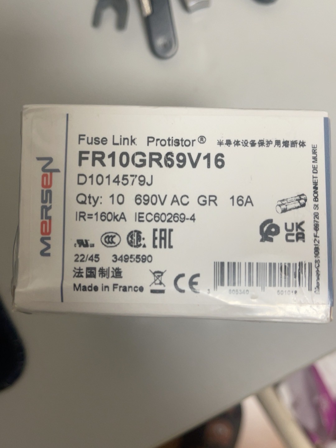 Fuse Link Protistor® 半导体设备保护用熔