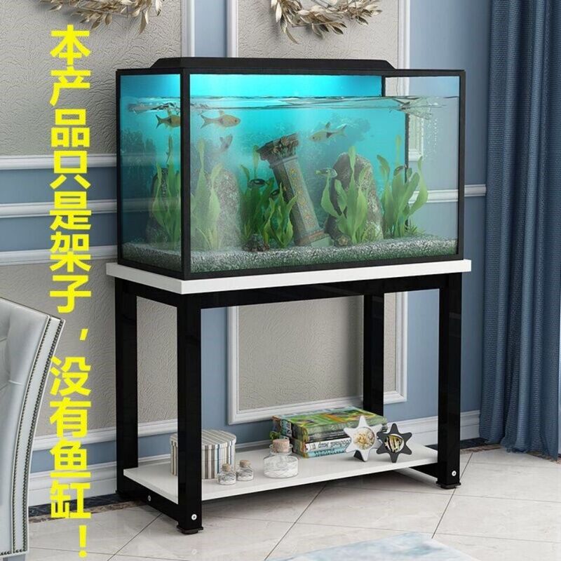 。鱼缸带柜子一体制氧过滤机水族箱新款立式造景落地家用过滤绢花|undefined