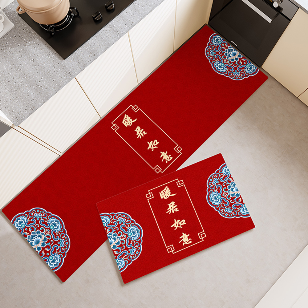 Xiaoqiu se mueve cocina absorción de agua almohadilla antideslizante, alfombra de barro de diatomeas, nueva casa en la ceremonia de decoración de suministros