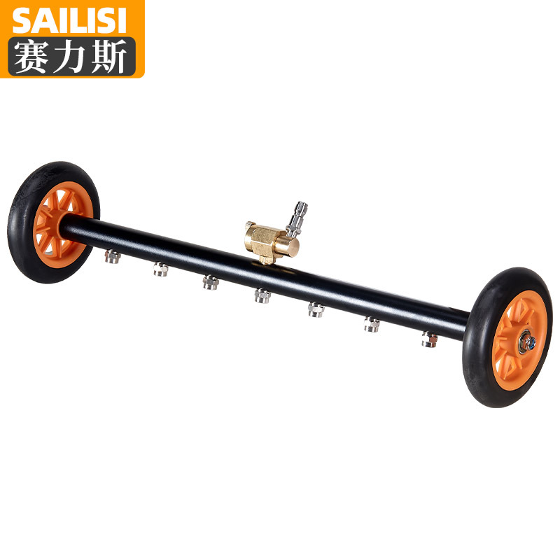 高压清洗机手推式四七孔洗地盘清洗车底底盘高效便捷清洗马路路面