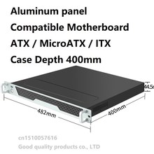 1400 industrial control chassis Aluminum panel supports ATX