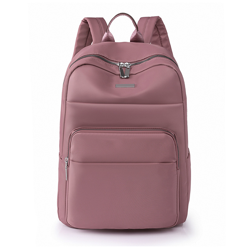 2023 nueva mochila de nailon casual para mujer, simple viaje de negocios, mochila para computadora de gran capacidad, mochila escolar al por mayor