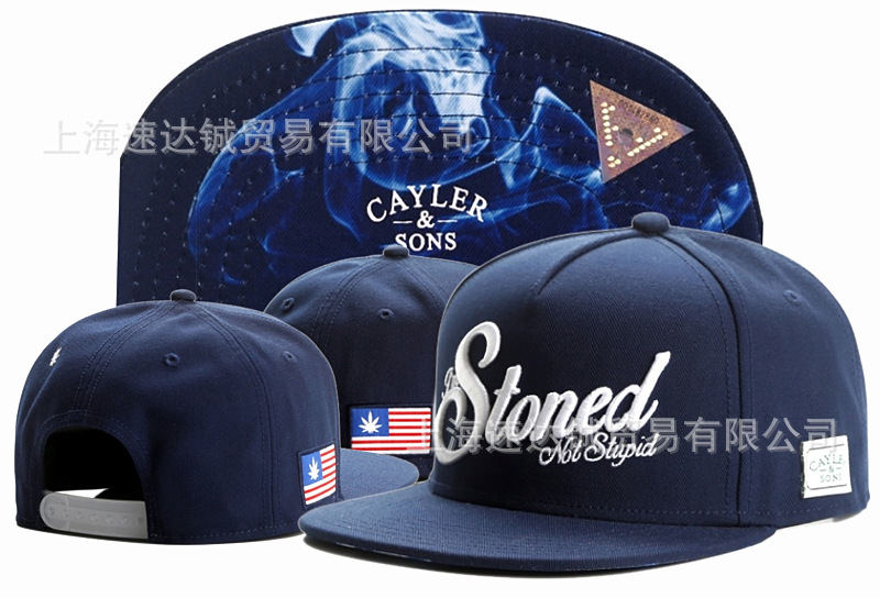 Mayorista comercio exterior sombrero plano sombrero ajuste sombrero sombrero de automóvil sombrero de moda americana sombrero de sol sombrero de sol