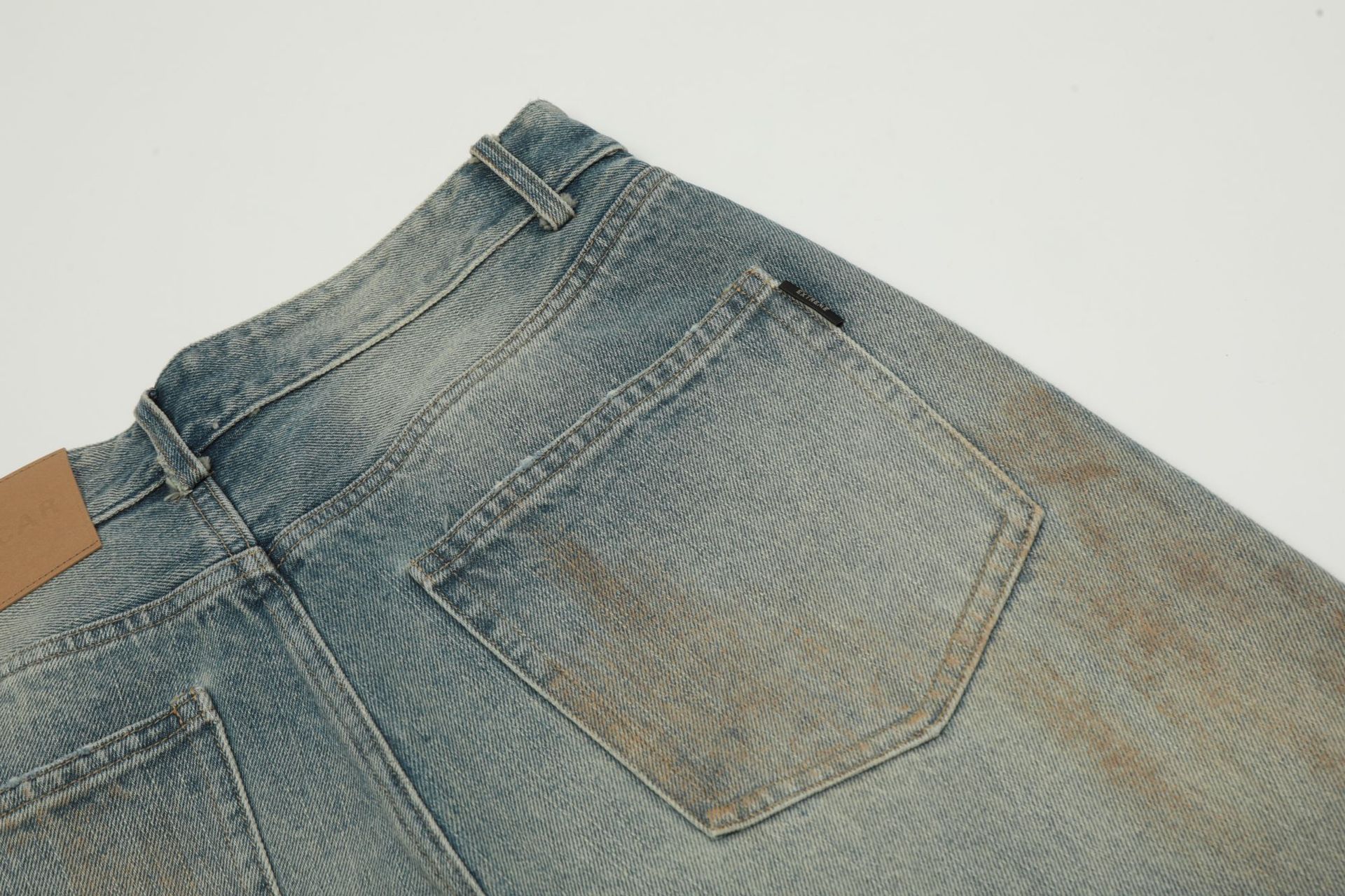 YON MODISH Herrenbekleidung 2024 Herbst Neues Produkt Meichao High Street Gewaschene und gebrauchte Cowboyhose_voghion.com