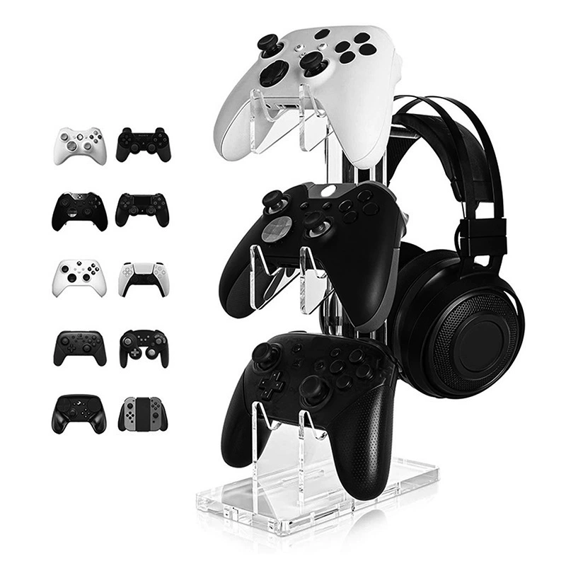 Подходит для игровой контроллерной гарнитуры PS5/PS4/PS3/PS2/Switch Pro/XBOX