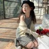 Summer sleevless dress, skirt, slip dress, Korean style, western style