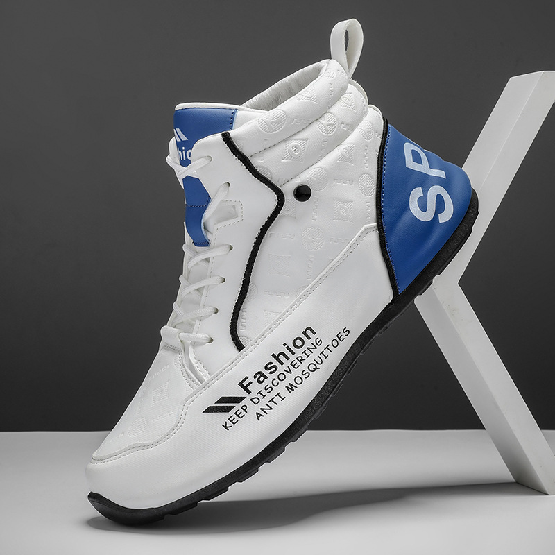 2026 primavera nuevos zapatos de hombre zapatos de altura hombres botas martin blanco hombre zapatos deportivos casuales zapatos de moda estudiantes